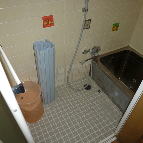 京都市伏見区K様　浴室のリフォーム施工前