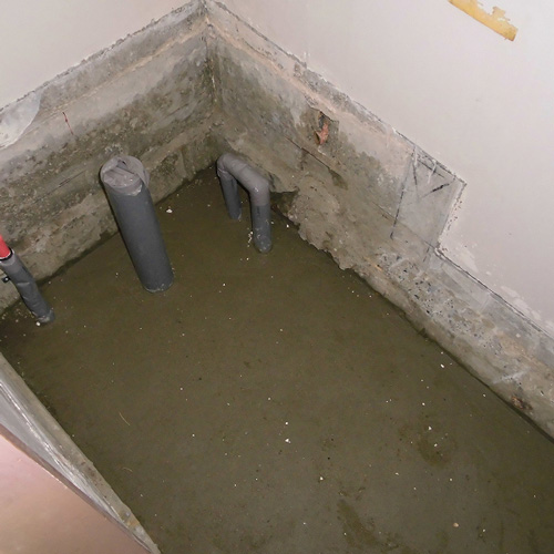 京都市伏見区　Ｏ様　和式トイレから洋式トイレへのリフォーム撤去後