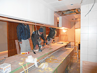 京都・滋賀リフォームのOffice伸 工事中の様子